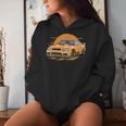 Girl Jdm Japanese Drift Car Vintage Sunset Graphic Night Women Hoodie Gifts for Her