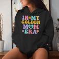 In My Golden Retriever Mom Era Retro Groovy Dog Owner Women Hoodie Gifts for Her