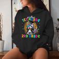 Goodbye 1St First Grade Unicorn Hello Second Grade Women Hoodie Gifts for Her