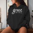 Grace Wins Christian For Of Faith Who Love Jesus Women Hoodie Gifts for Her