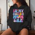Groovy In My Autism Mom Era Autism Awareness Day Womens Women Hoodie Gifts for Her