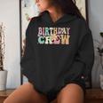 Groovy Birthday Crew Retro Party Vintage Girls Women Hoodie Gifts for Her