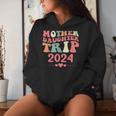 Groovy Mother Daughter Trip 2024 Cruise Vacation Matching Women Hoodie Gifts for Her