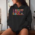 Groovy I Need A Huge Cocktail Adult Humor Drinking Women Hoodie Gifts for Her