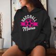 Handball Mama Sports Player Hanballer Woman Women's Kapuzenpullover für Damen Geschenke für Sie