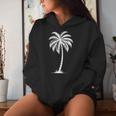 Hawaiian Beach Summer Vacation Palm Tree Women Hoodie Gifts for Her