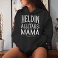 Heldin Des Alltags Mama Muttertag Beste Baby Mütter Kapuzenpullover für Damen Geschenke für Sie