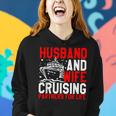 Husband And Wife Cruising Partners For Life Couple Cruise Women Hoodie Gifts for Her