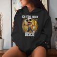 Ich Fühle Mich Disco Disco Duck Apres-Ski Party Kapuzenpullover für Damen Geschenke für Sie