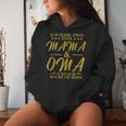 Ich Habe Zwei Titel Mama & Oma Muttertag Großmutter Geschenk Kapuzenpullover für Damen Geschenke für Sie