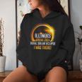 Illinois Solar Eclipse 2024 Usa Totality Women Hoodie Gifts for Her