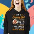 I'm A January Girl Black Capricorn Birthday Women Hoodie Gifts for Her