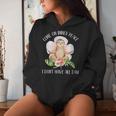 Come On Inner Peace I Don't Have All Day Yoga Sloth Women Hoodie Gifts for Her