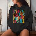 It's-Me Hi I'm The Problem It's-Me Meme Vintage Groovy Women Hoodie Gifts for Her