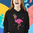 Jester Flamingo Beads Mardi Gras Fat Tuesday Parade Girls Women Hoodie Gifts for Her