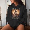 Jesus The Ultimate Deadlifter Christian Lifting Gym Women Hoodie Gifts for Her
