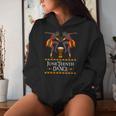Junenth Dance American African Dancer With Djembe Drum Women Hoodie Gifts for Her