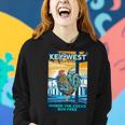 Key West Florida Rooster Where The Chicken Run Free Women Hoodie Gifts for Her