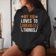My Kid Trap Shooting Mom Of A Trap Shooter Mother Women Hoodie Gifts for Her