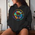 Kindness Peace Equality Love Hope Rainbow Human Rights Women Hoodie Gifts for Her