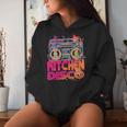Kitchen Disco 70'S 80'S Disco Themed Vintage Retro Seventies Women Hoodie Gifts for Her