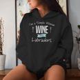 Labrador Dog Lab Lover Saying Pun Quote Women Hoodie Gifts for Her