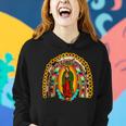 Our Lady Virgen De Guadalupe Virgin Mary Madre Mía Rainbow Women Hoodie Gifts for Her