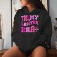 In My Lawyer Era Attorney Retro Groovy Law Student Women Hoodie Gifts for Her