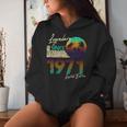 Legendary Since Bday March 1971 Vintage 50Th Birthday Women Hoodie Gifts for Her