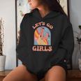 Let's Go Girls Vintage Western Country Cowgirl Boot Southern Women Hoodie Gifts for Her