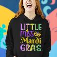 Little Miss Mardi Gras For New Orleans Costume Girls Women Hoodie Gifts for Her