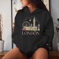 London Souvenir England Vintage City British Uk T- Women Hoodie Gifts for Her