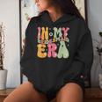 Maid Of Honor In My Bridesmaid Era Groovy Bachelorette Women Hoodie Gifts for Her
