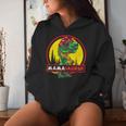 MamasaurusRex Mama Saurus Dinosaur Womens Sudadera con capucha para mujer Regalos para ella