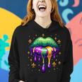 Mardi Gras Outfit Costume Mardi Gras Lips Women Hoodie Gifts for Her