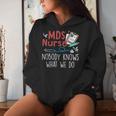 Mds Nurse Nobody Knows What We Do Women Hoodie Gifts for Her
