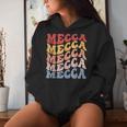 Mecca Groovy Muslim Saudi Arabia Women Hoodie Gifts for Her