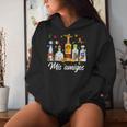 Mis Amigos Margarita Tequila Cocktail Cinco De Mayo Drinking Women Hoodie Gifts for Her