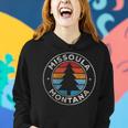 Missoula Montana Mt Vintage Graphic Retro 70S Women Hoodie Gifts for Her