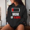 Mom Of 4 Boys Son For Women Hoodie Gifts for Her
