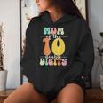 Mom Of The Birthday Girl Boy Double Digits 10Th Birthday Women Hoodie Gifts for Her