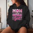 Mom And Dad Of The Birthday Girl Doll Family Party Decor Women Hoodie Gifts for Her