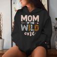 Mom And Dad Of The Wild One Birthday Girl Family Party Decor Women Hoodie Gifts for Her