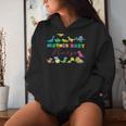 Mother Baby Nurse Dinosaur Postpartum Rn Ob Nurse Women Hoodie Gifts for Her