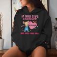 Mouse If You Give A Teacher A Student She Will Love You Women Hoodie Gifts for Her