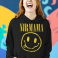 Nirmama Grunge Rock Cool Mom 90'S Rocker Mom Nirmama Women Hoodie Gifts for Her