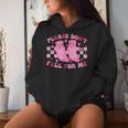 Non Slip Socks Please Don't Fall For Me Medical Nurse Women Hoodie Gifts for Her