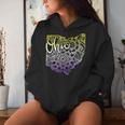 Nonbinary Lgbtq Ohio Gay Pride Lgbt Yoga Meditation Mandala Women Hoodie Gifts for Her