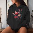 North Pole Christmas Holiday Sexy Woman Dancer Novelty Women Hoodie Gifts for Her
