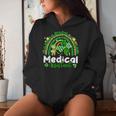 One Lucky Medical Assistant Rainbow St Patrick's Day Women Hoodie Gifts for Her
